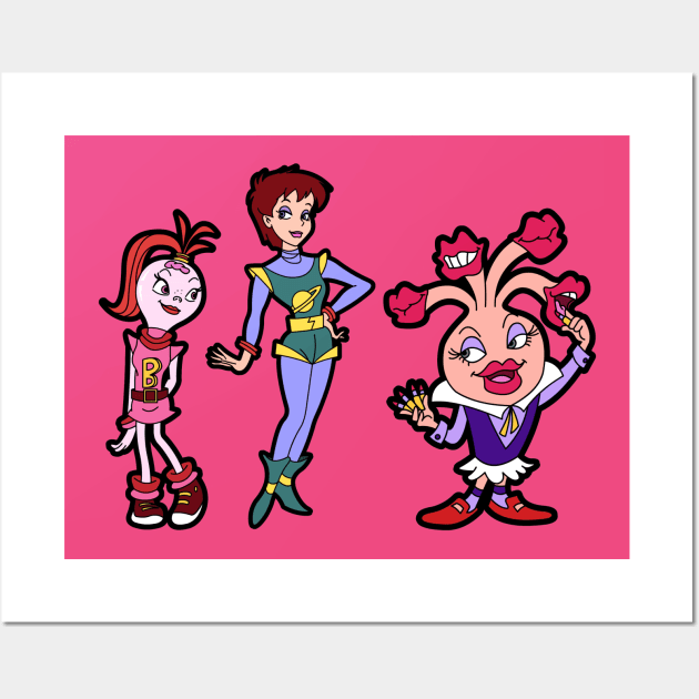 Galaxy High Girls Wall Art by RobotGhost